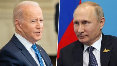 US President Joe Biden Warns of Vladimir Putin’s Nuclear Threat, Says Biggest Risk of 'Armageddon' Since Cuban Missile Crisis